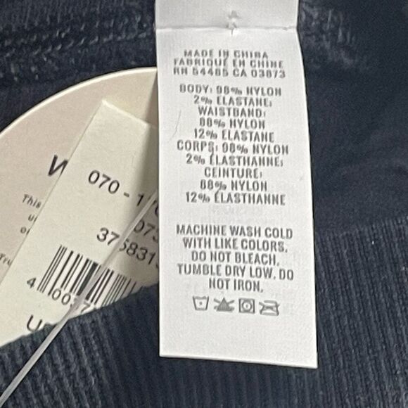 Aerie Offline Black Washed Seamless Faux Cable High Waisted Leggings N0367 - Picture 8 of 9